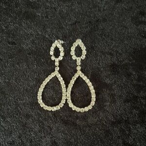 Elegant Silver Drop Earrings